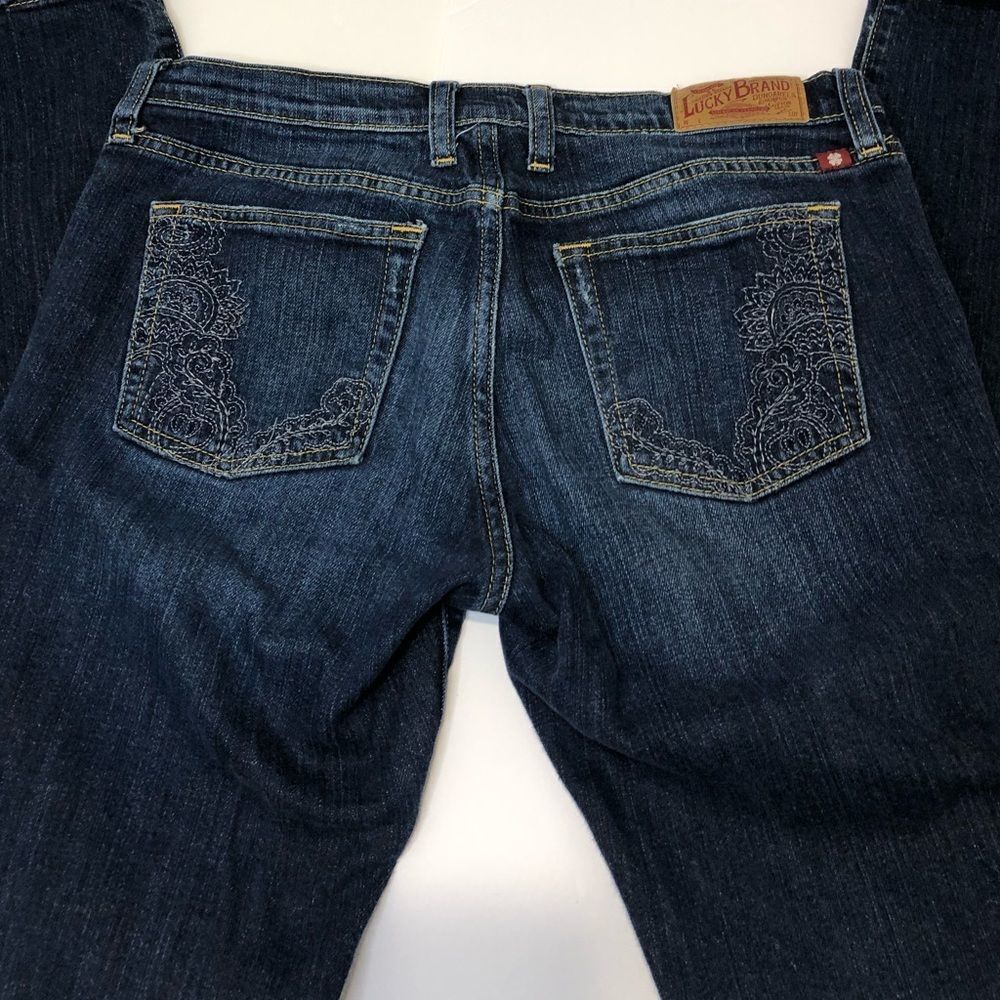 Lucky Brand dark denim jeans size 6 - Picture 12 of 14